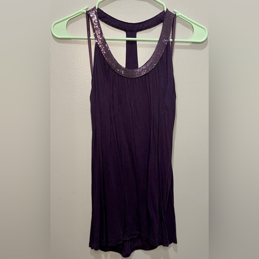 Mossimo Supply Co. Purple Sequin